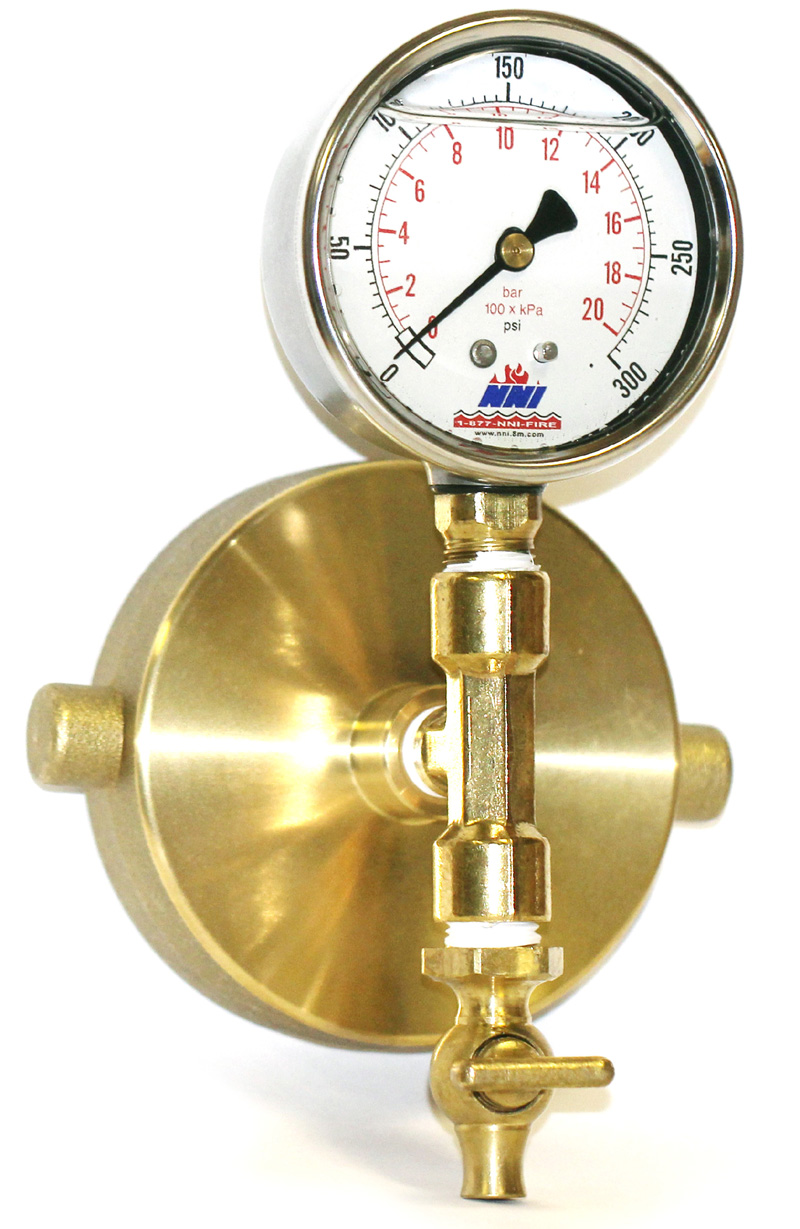 NNI Fire Hydrant Static and Flow Test Gauges